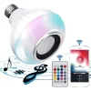Bombillo Parlante USB con LED RGB y Control