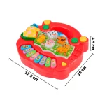 Piano Musical Granja de Animales