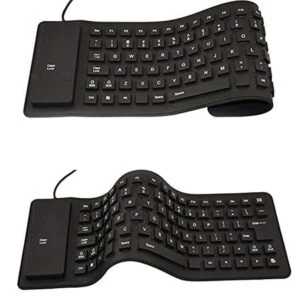 Teclado flexible usb silicona impermeable WB-26 keyboard