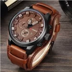 Reloj Curren 8225 Pulso Cuero Hombre