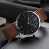 Reloj yazole 506 b/c marron