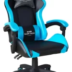 Silla Gamer Color Azul relleno de espuma