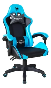 Silla Gamer Color Azul relleno de espuma