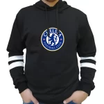 buso saco negro de club de futbol chelsea