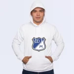 buso saco blanco de club de futbol colombia millonarios