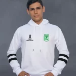 buso saco blanco de club de futbol Colombia nacional