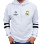 buso saco blanco de club de futbol real madrid