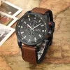 Reloj analogo curren 8225 estilo casual hombre moderno