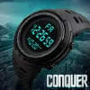 Reloj deportivo de moda para hombre cronografo digital multifuncion con alarma resistente al agua