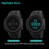 Reloj deportivo de moda para hombre cronografo digital multifuncion con alarma resistente al agua