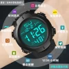 Reloj electronico unisex con retroiluminacion hombres