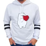 buso saco blanco de escandalosos polar