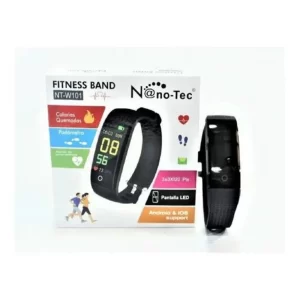 Smartwatch fitness band nano tec rw104 reloj inteligente