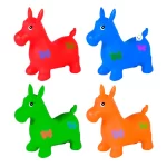 Juguete Inflable Caballo Saltarín Burrito Montable