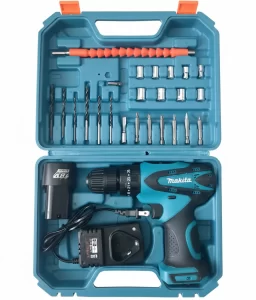 Taladro Inalámbrico de 18V con Percutor y Velocidades tipo Makita