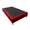 base cama entera color rojo