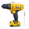 Medidas Taladro inalambrico 24 voltios percutor tipo DeWalt