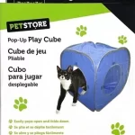 Casa cubo desplegable para gato juguete 1