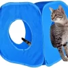 Casa cubo desplegable para gato juguete 2