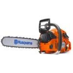 Motosierra tipo Husqvarna naranja 555