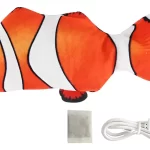 Pez Juguete Electrónico con Movimiento para Gatos