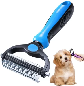 cepillo desenredante para perros y gatos