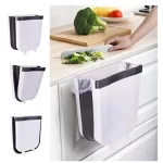 Basurero de cocina plegable y flexible