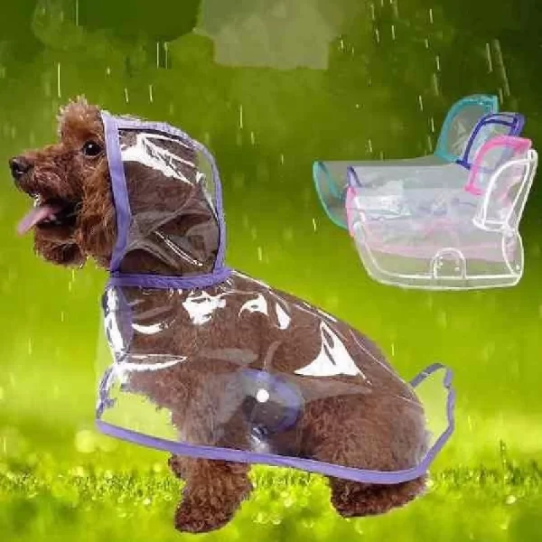 Capa de lluvia impermeable para perros