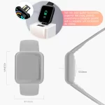 Combo de 2 reloj inteligente Smartwatch Y68 medidas