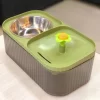 Combo fuente de agua mas comedero para mascotas