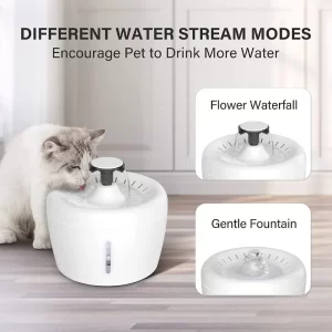 Fuente de agua para mascotas