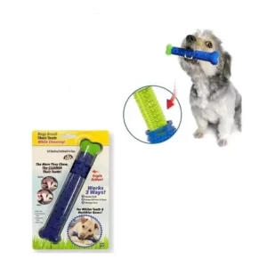 Juguete hueso para perros limpia dientes 2