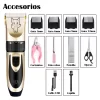 Kit maquina peluquería profesional inalámbrica para mascotas 4