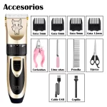 Kit maquina peluquería profesional inalámbrica para mascotas 4