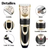 Kit maquina peluquería profesional inalámbrica para mascotas 5