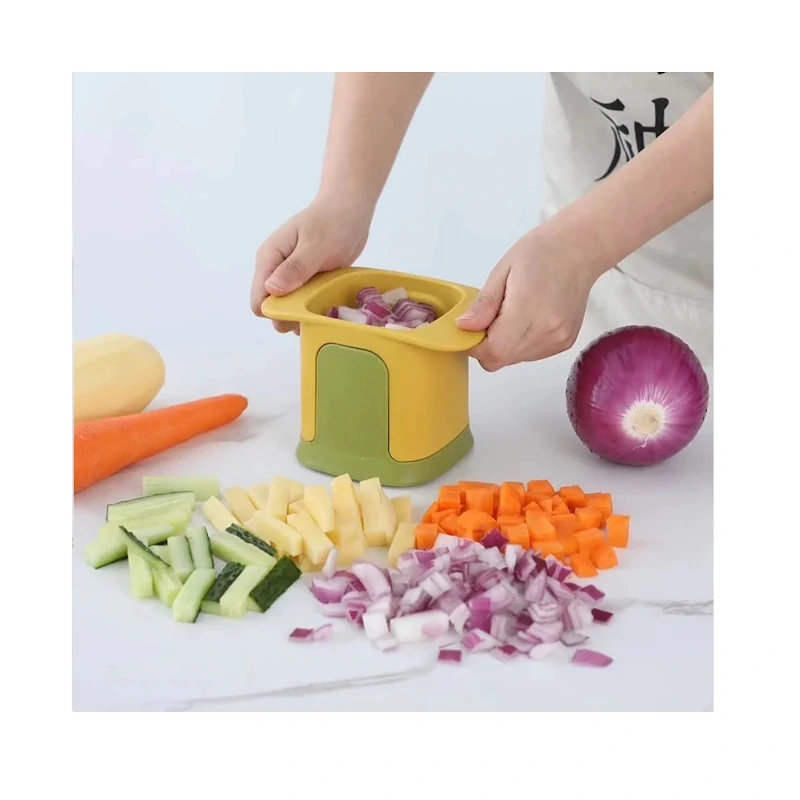 Picadora de verduras multifuncional de presión a mano