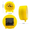 Reloj de mesa despertador pequeño para niños medidas