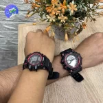 Reloj para parejas deportivo 2X1 estuche lovers collection rojo 1