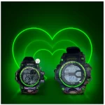 Reloj para parejas deportivo 2X1 estuche lovers collection verde