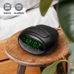 Reloj radio digital despertador de mesa 1