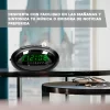 Reloj radio digital despertador de mesa 3