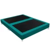 base de cama dividida color azul