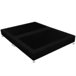 base de cama dividida color negro
