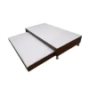 base de cama nido duplex color café