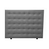 cabecero para cama pegassi color gris