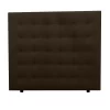 cabecero entero para cama squares color café