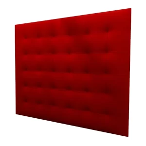 cabecero entero para cama squares color rojo