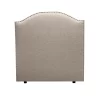 cabecero entero para cama stoper curvo color marfil