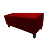pie de cama con baúl classic color rojo