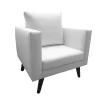 silla poltrona scandi color blanco
